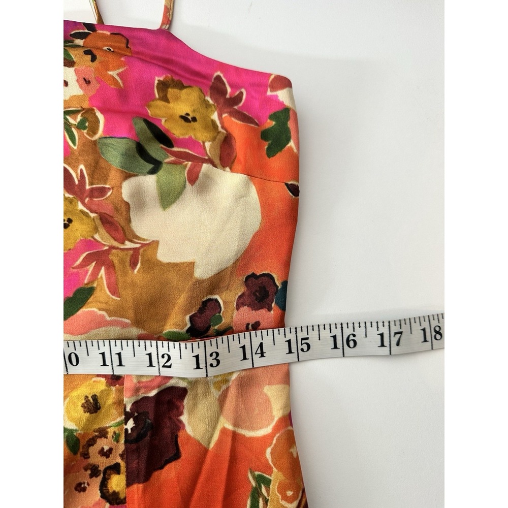 New Sezane Robe Shania Dress Womens Size US 6 Floral Sleeveless Mini Luxury - Picture 12 of 14